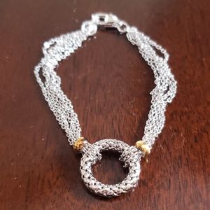 Silver & Gold bracelet